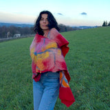 Poncho 2in1 "Blossom"
