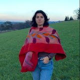 Poncho 2in1 "Blossom"