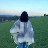 Poncho 2in1 "River Stones"