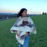 Poncho 2in1 "River Stones"